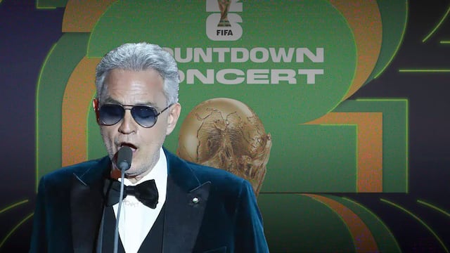 Andrea Bocelli cantará en el FIFA Countdown Concert previo al Mundial 2026