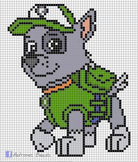 Rocky de Paw Patrol para bordar