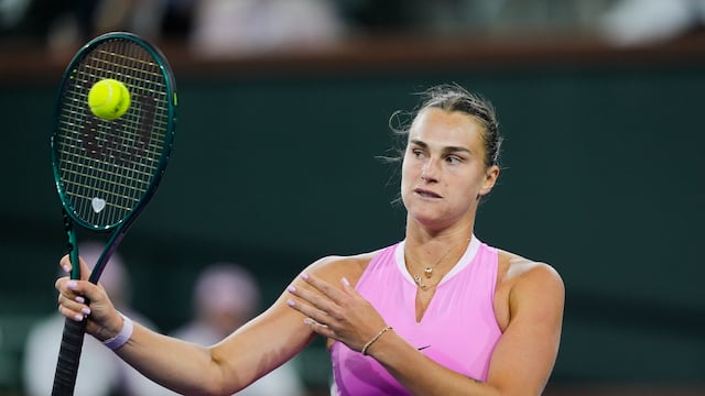 Aryna Sabalenka, estrella de tenis