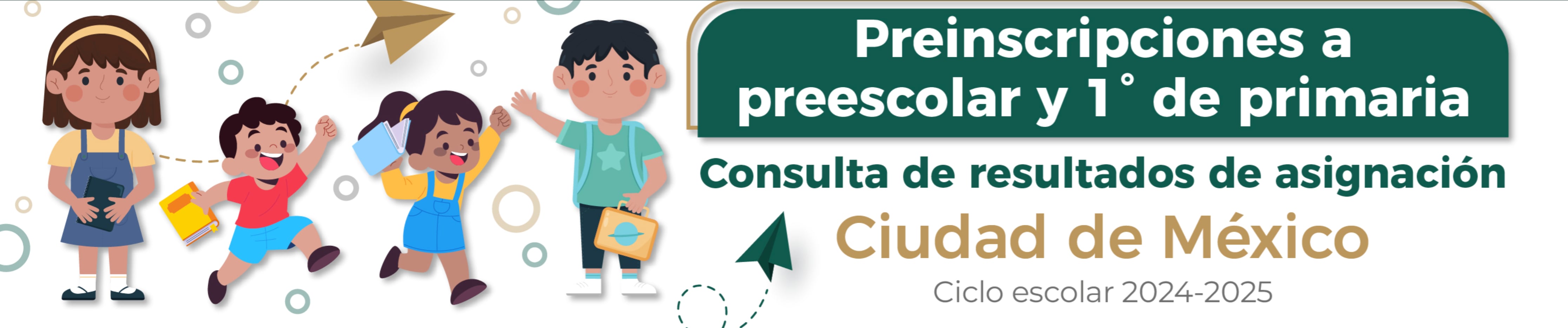 Resultados de preinscripciones en CDMX