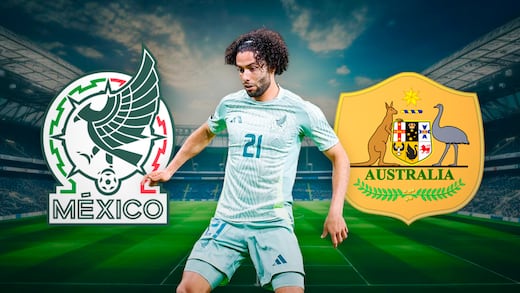 César Huerta se juega su lugar con México ante Australia