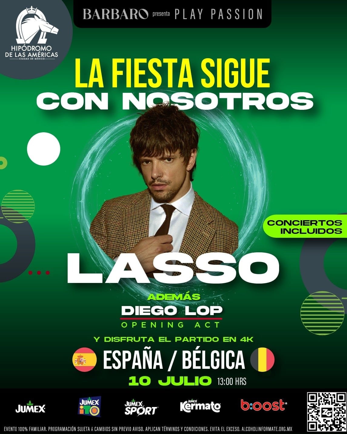 Concierto de Lasso en Hipódromo de las Américas
