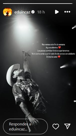 Eduin Caz y Grupo Firme se despiden de los corridos