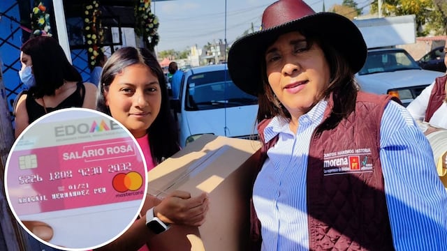 Diputada local de Morena entregó despensas en Axapusco