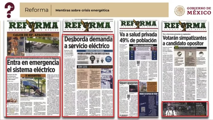 Quién es quién en las mentiras de la semana
