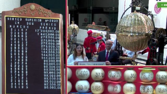 Resultados Sorteo Superior 2833 de Lotería Nacional: Ganadores de hoy 31 de enero