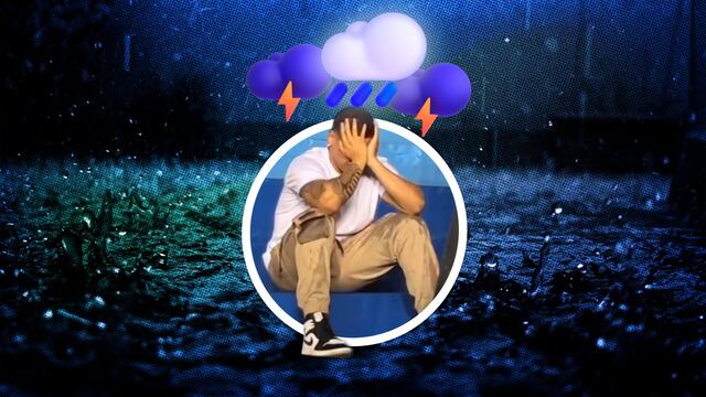 Lluvia causa una profunda tristeza a Eduin Caz