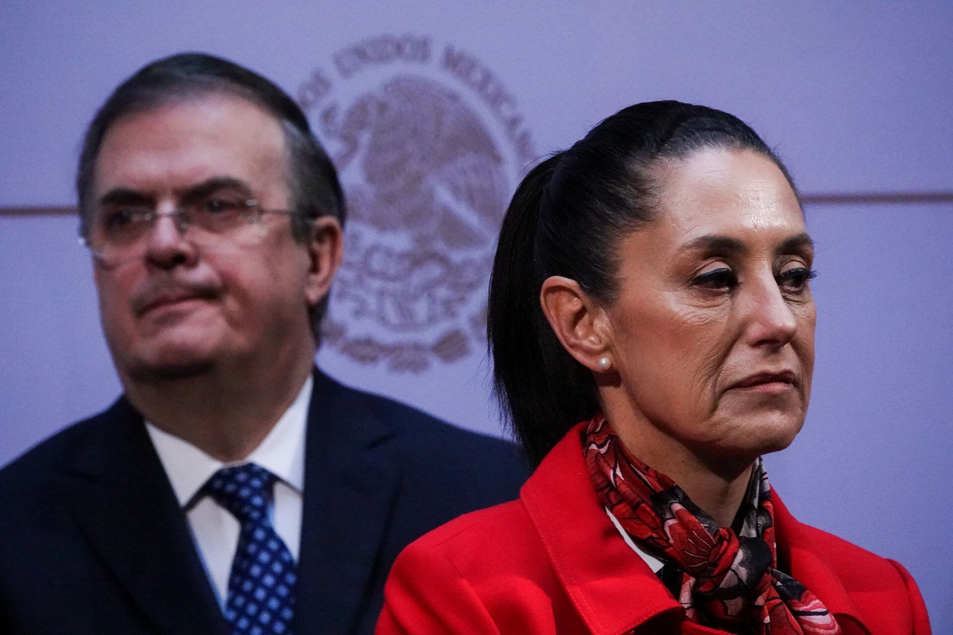 Marcelo Ebrard y Claudia Sheinbaum