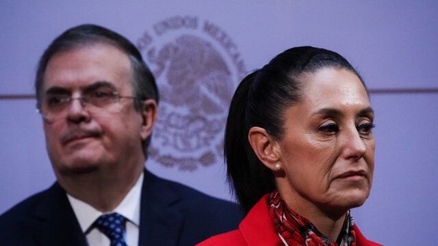 Marcelo Ebrard y Claudia Sheinbaum