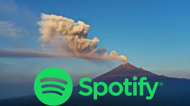 Playlist por si explota el volcán Popocatépetl en Spotify