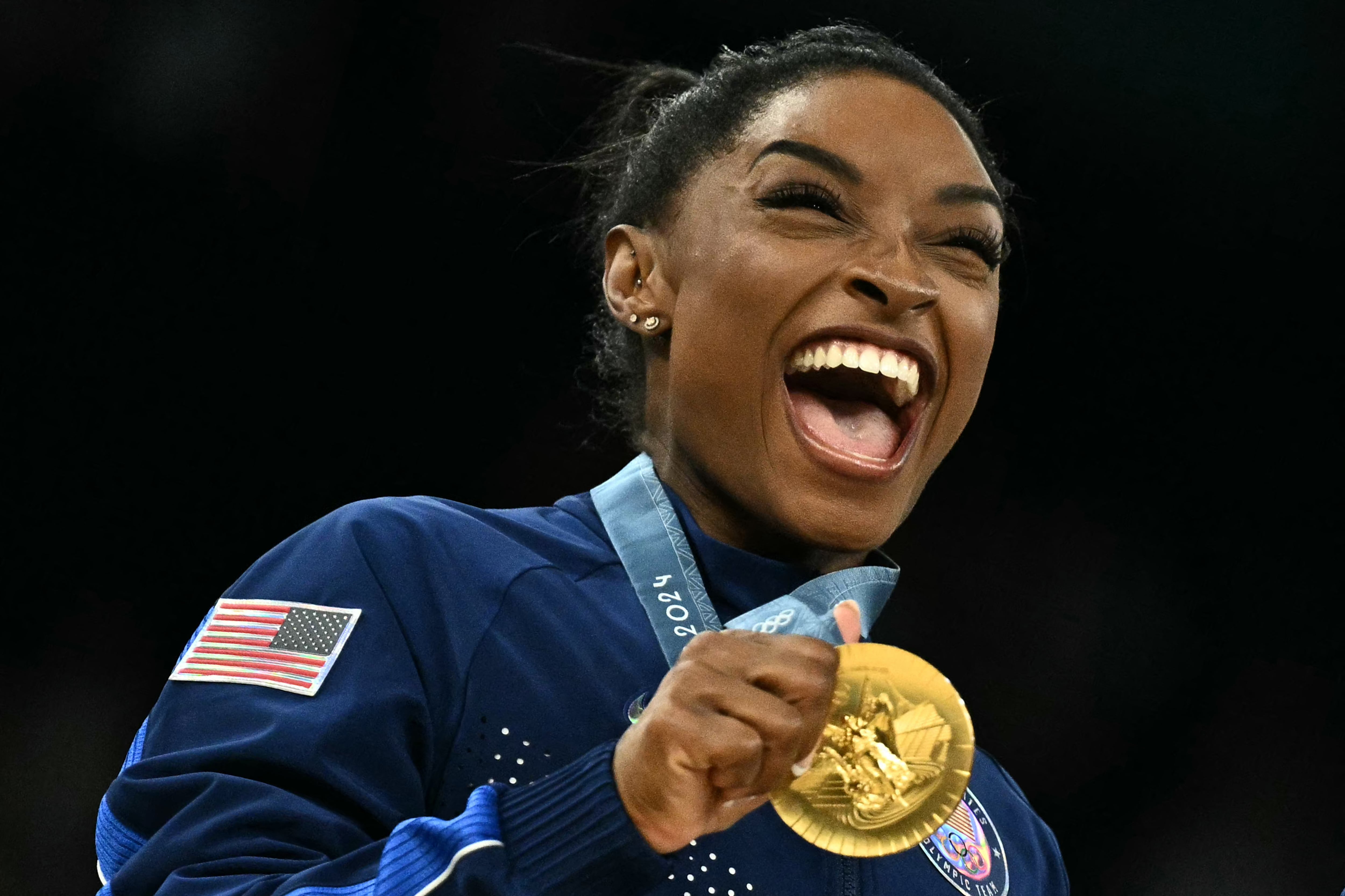 La primera medalla de oro de Simone Biles en los Juegos Olímpicos de París 2024