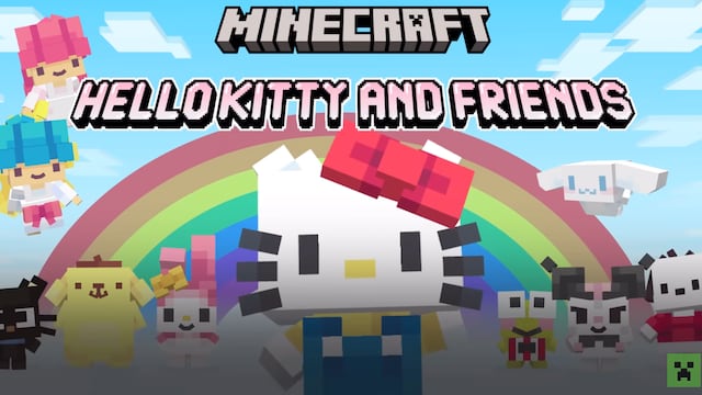 DLC Hello Kitty y personajes de Sanrio en Minecraft