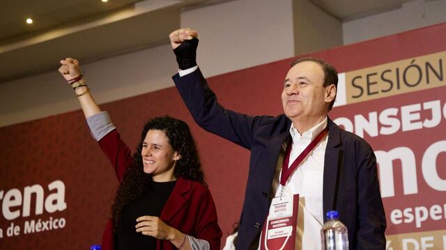 Alfonso Durazo encabeza sesión del Consejo Nacional de Morena.