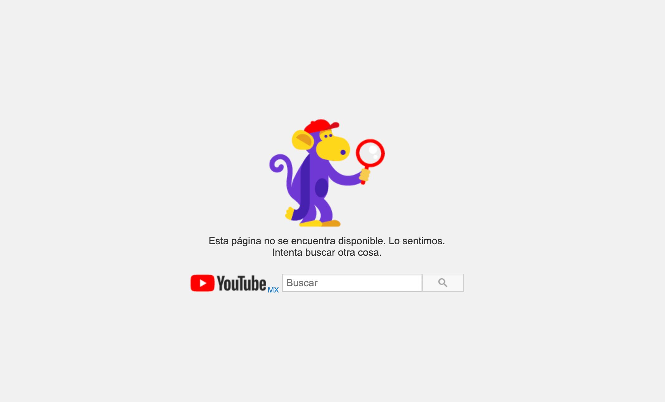 Búsqueda de 'Werevertumorro' en YouTube