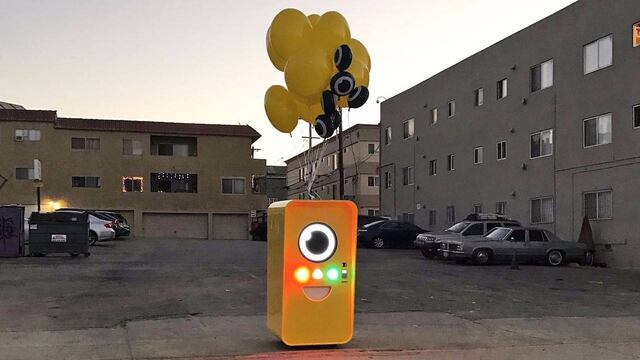 La máquina expendedora 'Snapbot'.