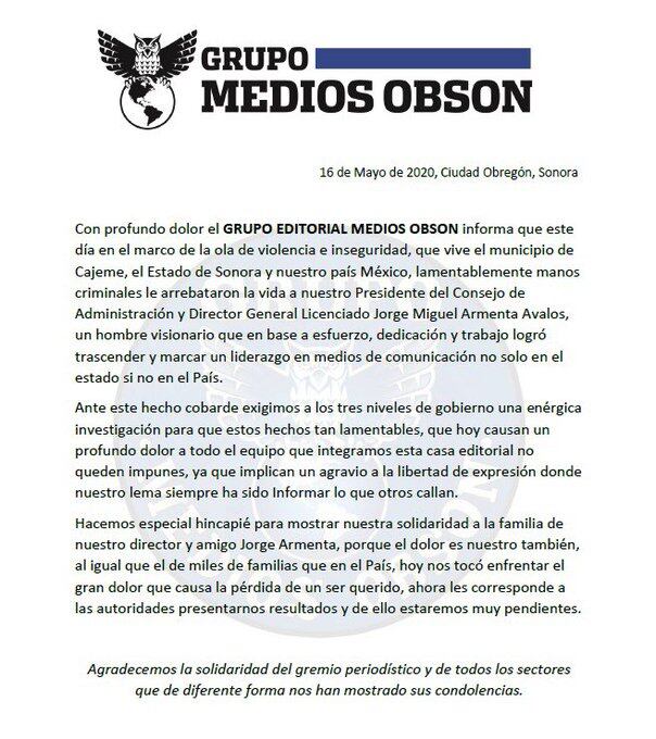 Comunicado