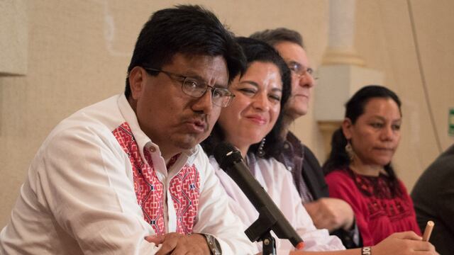 Adelfo Regino, titular de la dependencia recién creada.