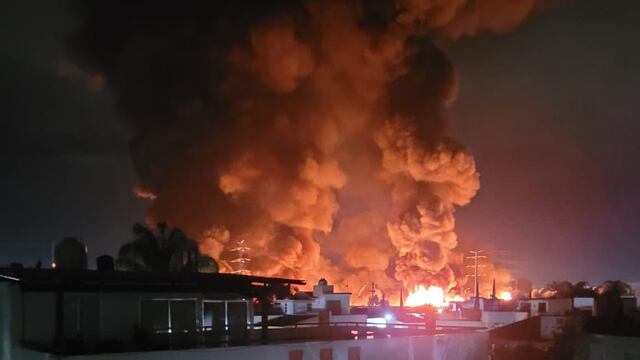 Pipa explota en San Pedro Cholula, Puebla