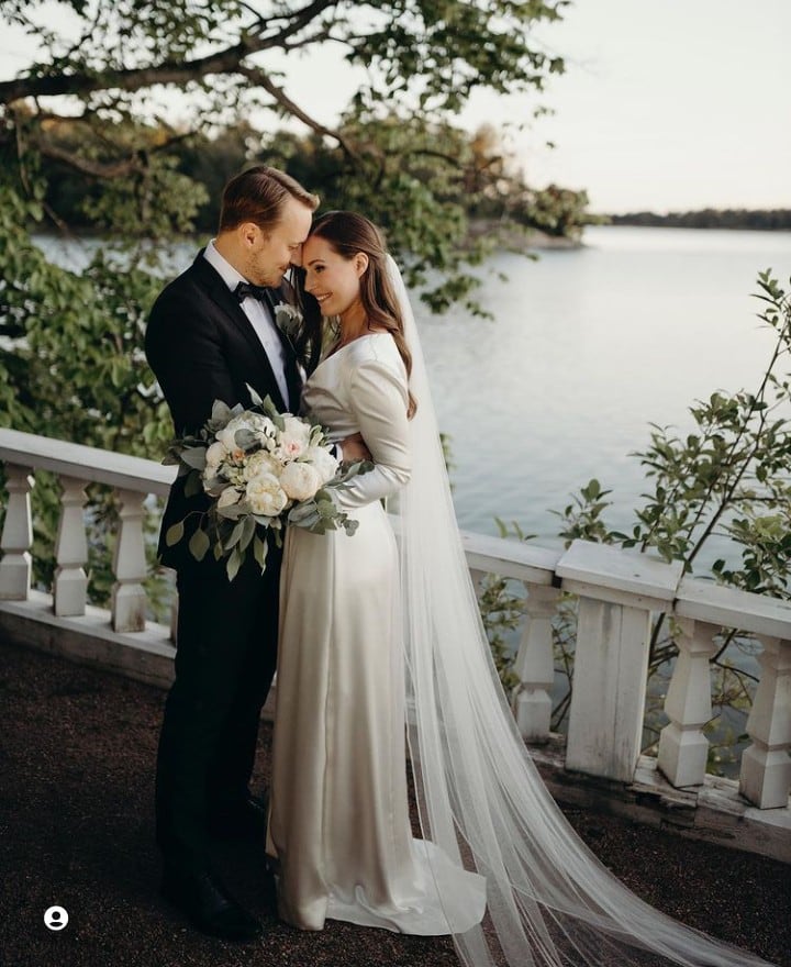 Markus Räikkönen y Sanna Marin