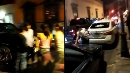 San Luis Potosí: Atropellan a jóvenes afuera de un bar