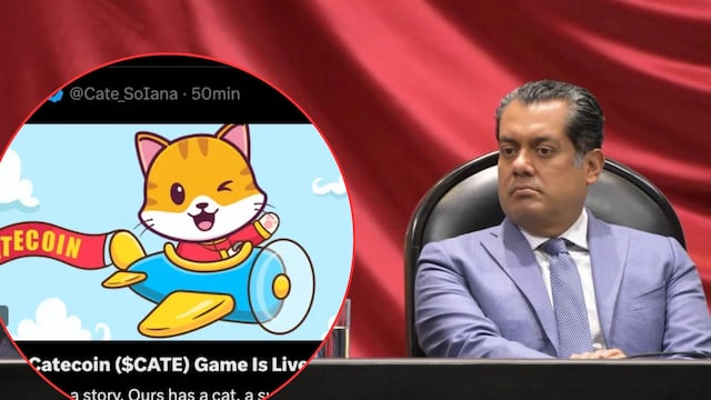 La cuenta de X de Sergio Gutiérrez Luna presenta ráfagas de publicidad de criptomonedas