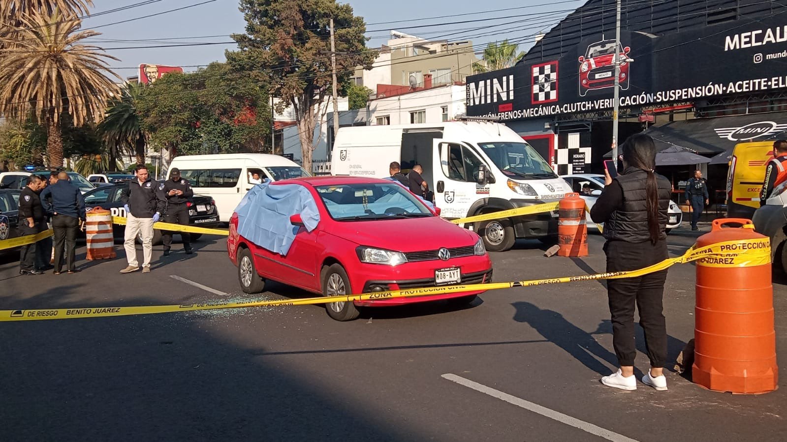 Matan a conductor en la colonia Narvarte