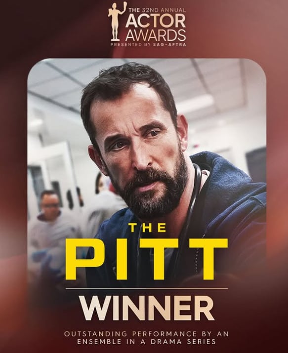 The Pitt gana a Mejor elenco de una serie de drama