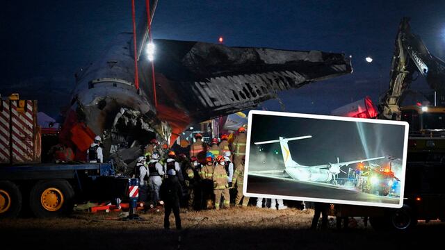 Accidentes de avión en Corea del Sur, Canadá y Noruega