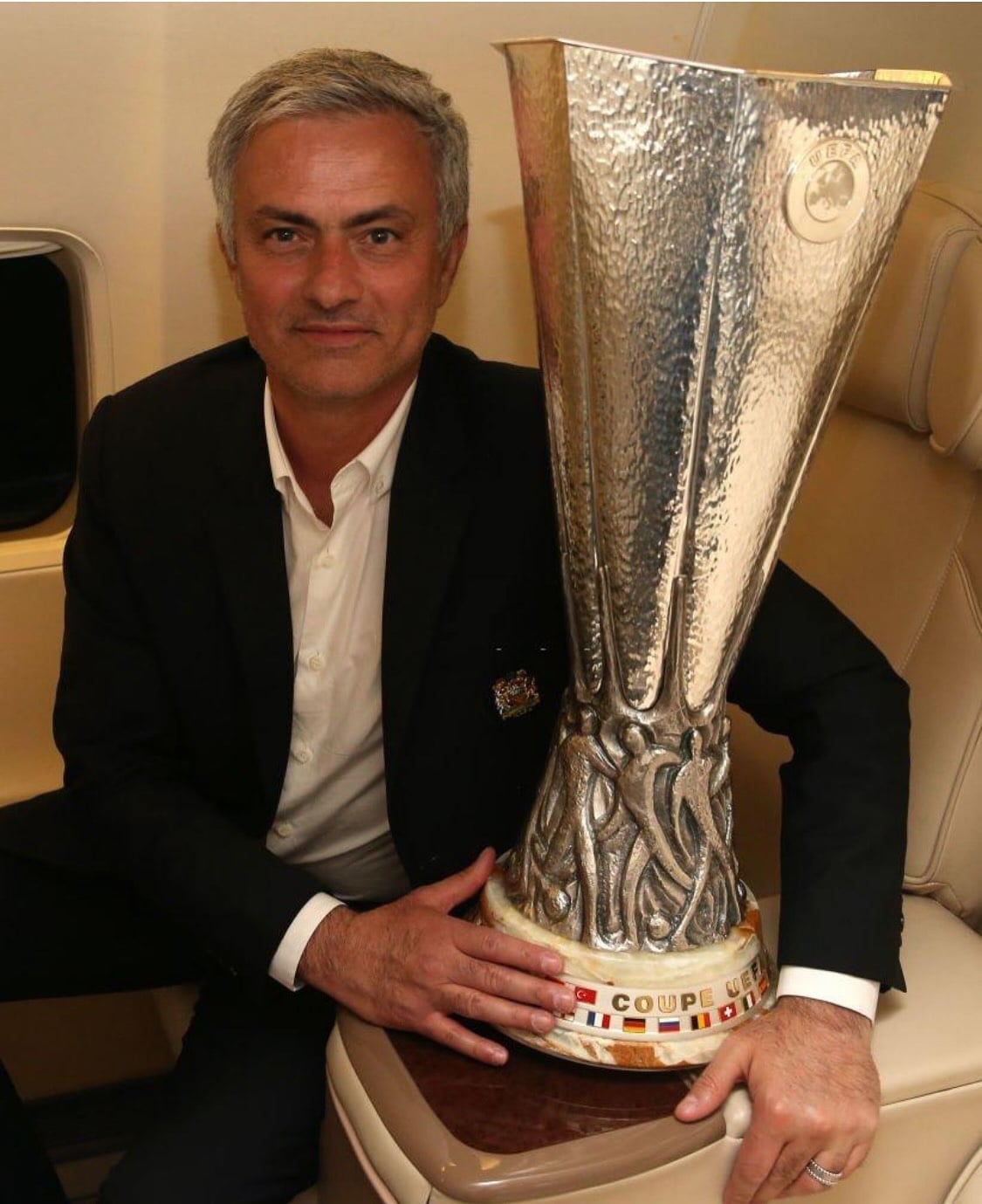 José Mourinho, el histórico entrenador portugués conocido como “The Special One”.
