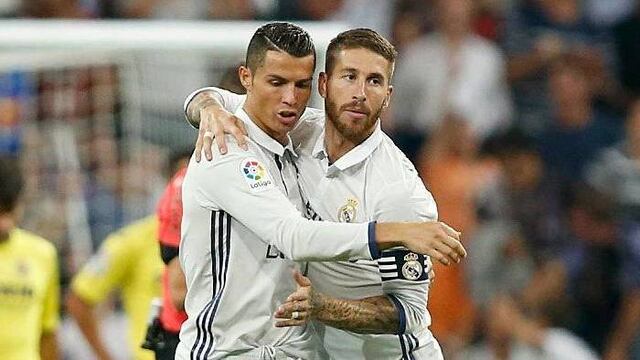 Cristiano Ronaldo y Sergio Ramos