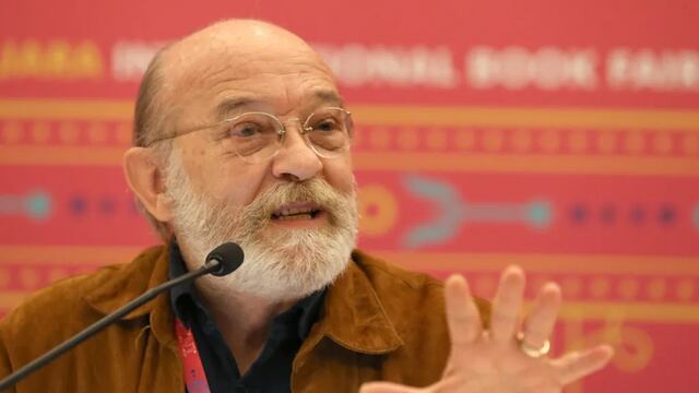 El escritor Guillermo Sheridan