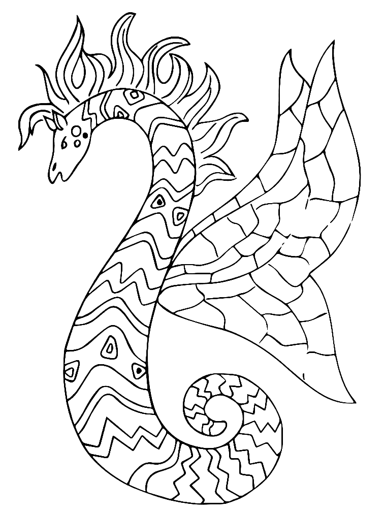 Dibujo de alebrijes