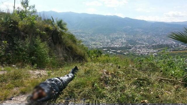 Hoy fue encontrado otro cadáver con las manos y pies atados que se encontraba embolsado en una bolsa de plástico negra.