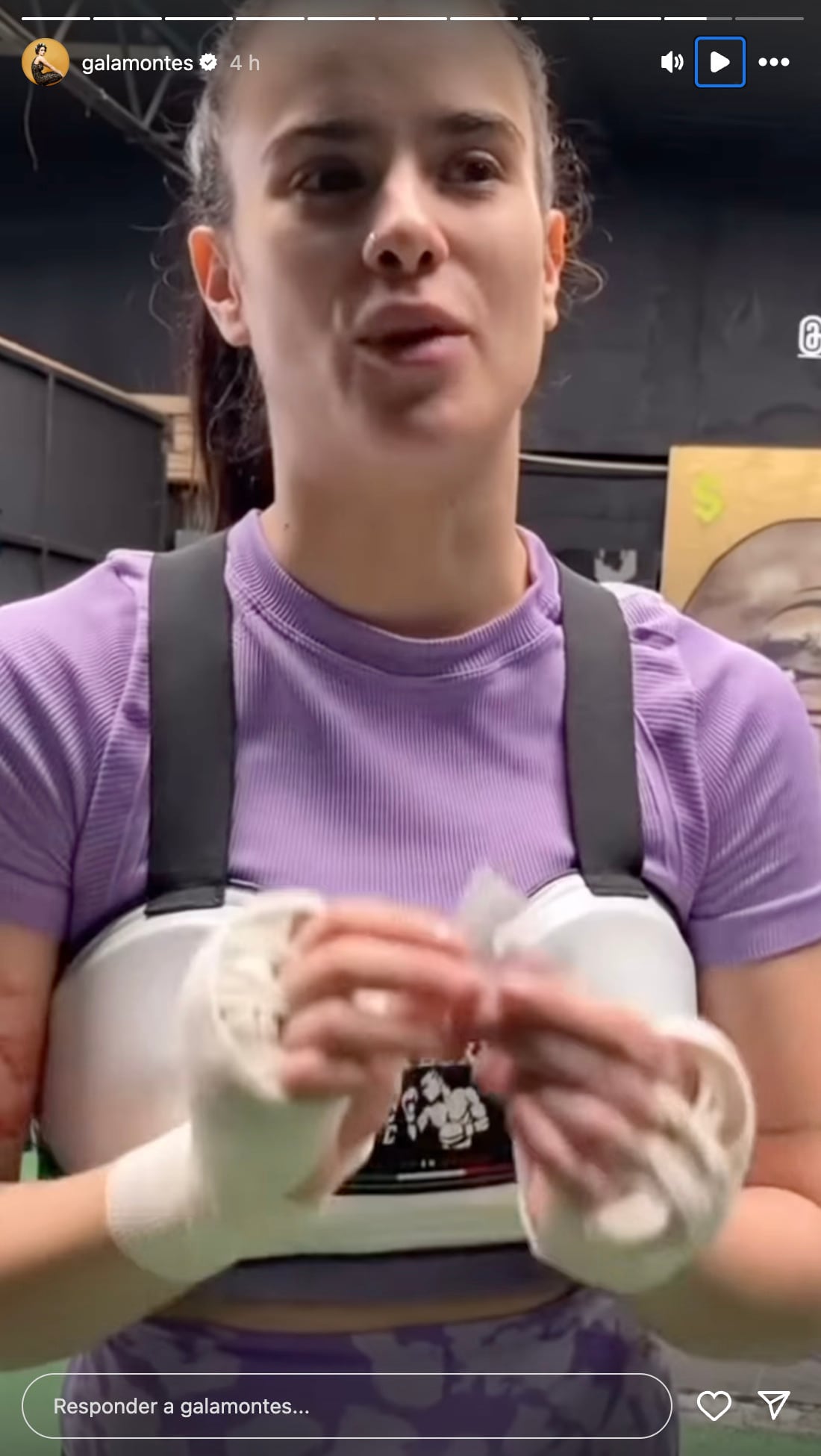 Gala Montes sigue entrenando para el Supernova: Orígenes