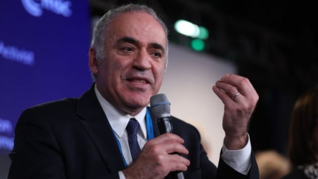 Garry Kasparov, ajedrecista y analista político clasificado como "terrorista" por Rusia