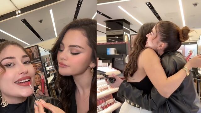 Fernanda Blaz y Selena Gomez