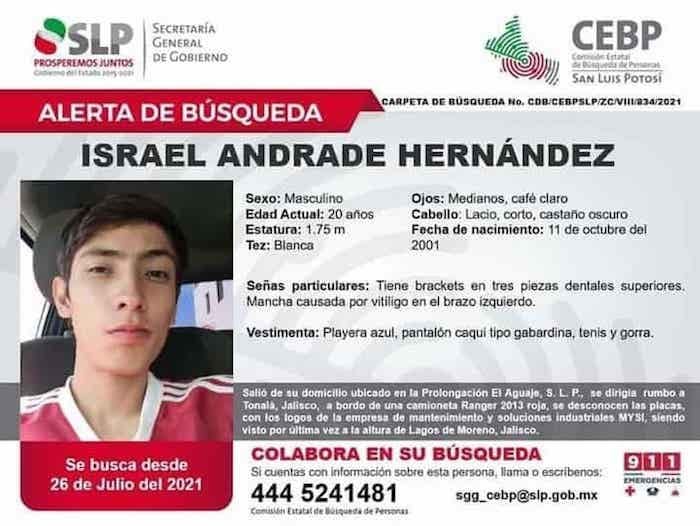 Ficha de búsqueda de Israel