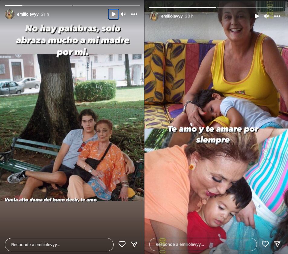 Emilio Levy se despide de Talina Fernández con un emotivo mensaje