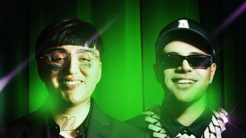 Así suena Dani Flow con Grupo Firme en la canción Domperi que aún ni se estrena, pero ya destrozaron