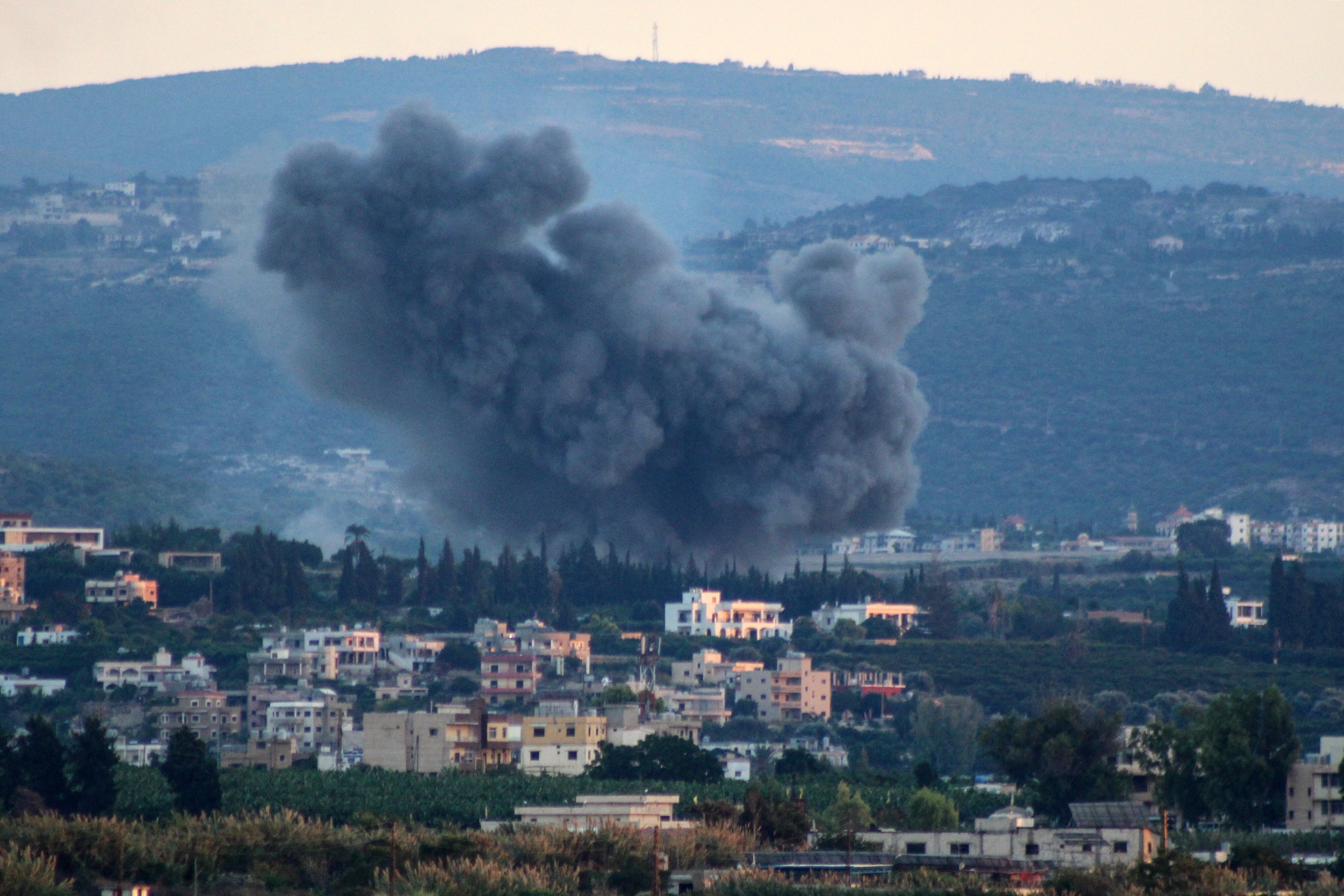 Israel bombardea el sur de Líbano