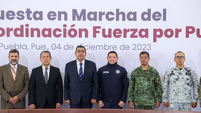 Sergio Salomón pone en marcha plan ‘Fuerza por Puebla’