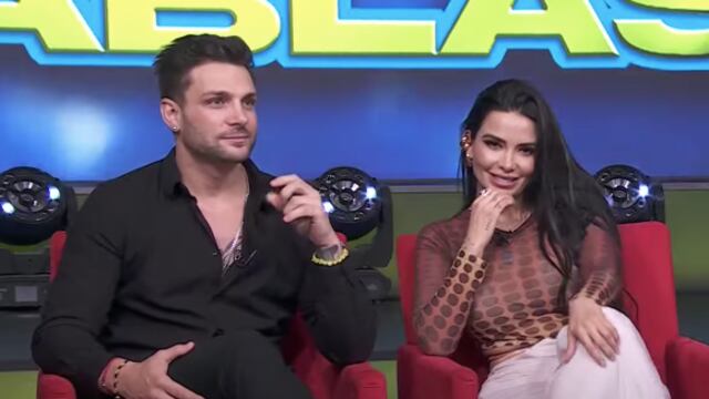 Nicola Porcella y Dania Méndez