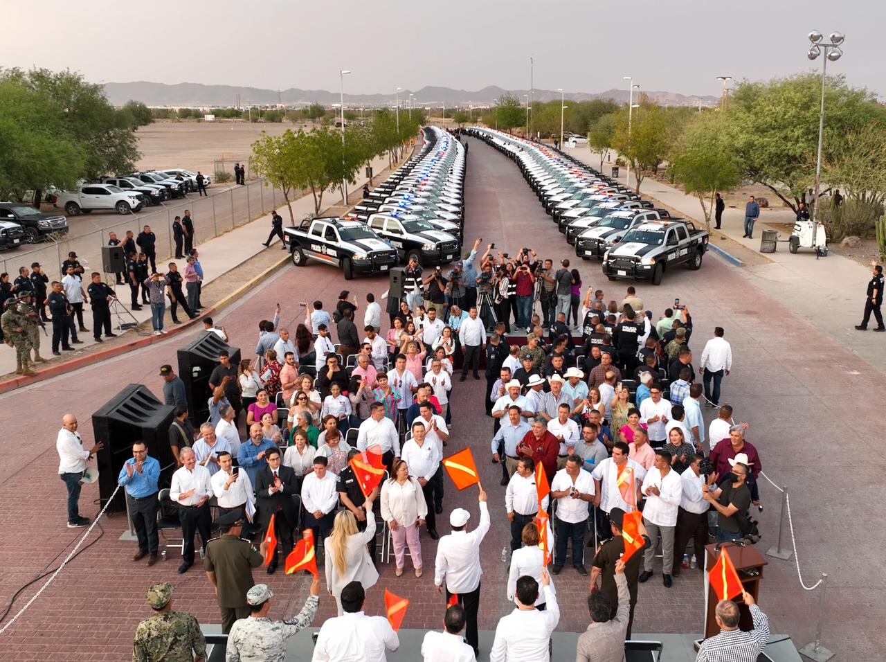 Entrega de patrullas