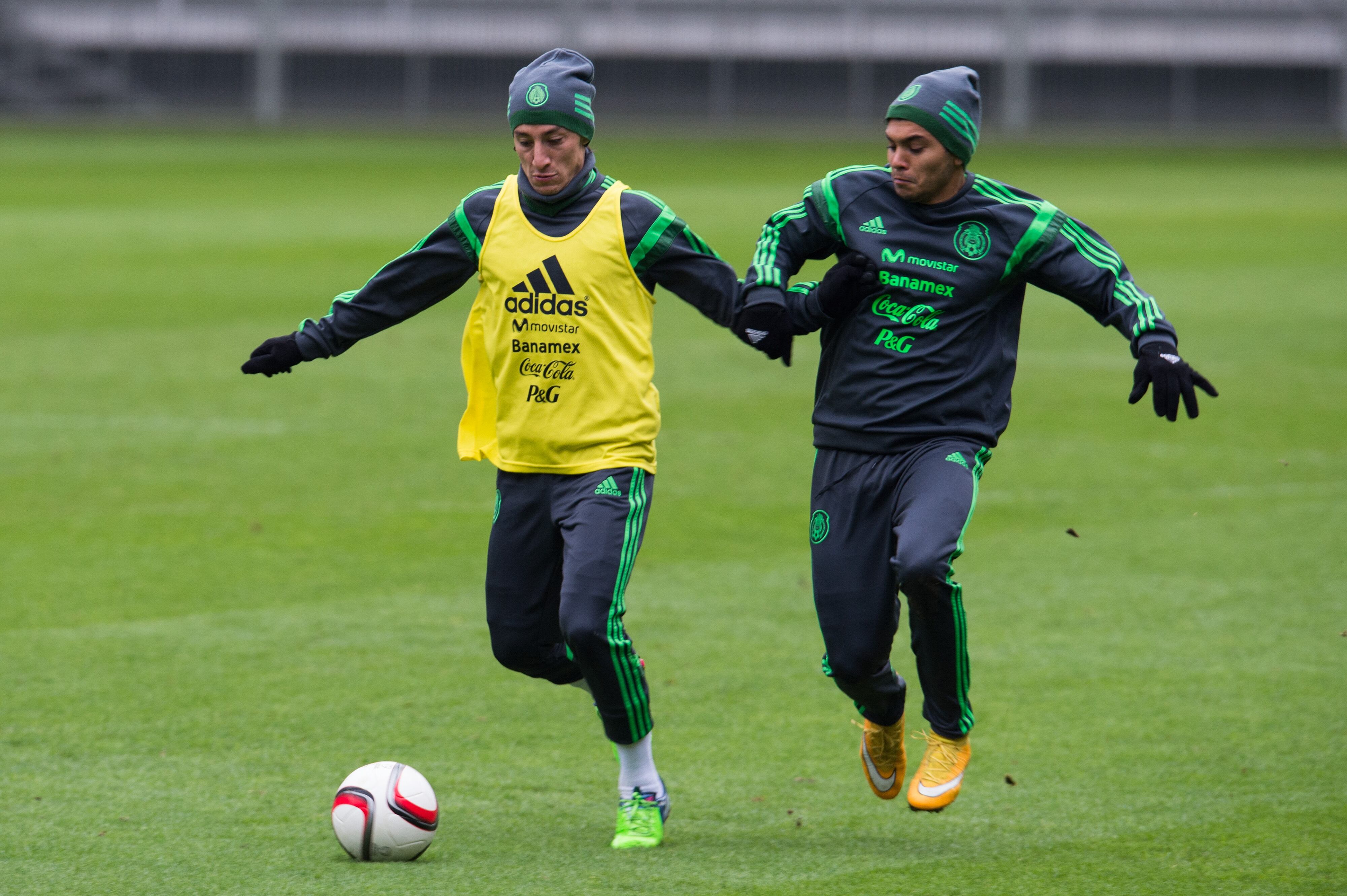 Andrés Guardado y Tecatito Corona