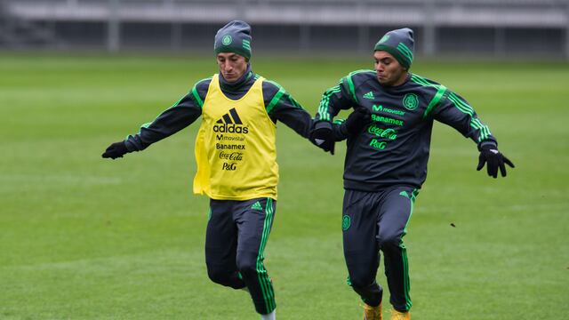 Andrés Guardado y Tecatito Corona