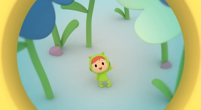 Pocoyó conoce a Nina