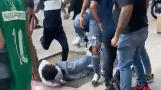 Presunto ladrón golpeado