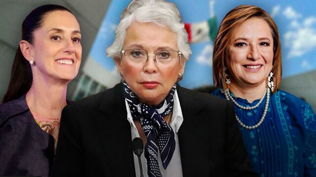 Claudia Sheinbaum, Olga Sánchez Cordero y Xóchitl Gálvez