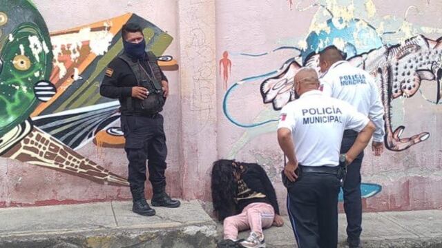 Mujer transgénero abandonada Cholula