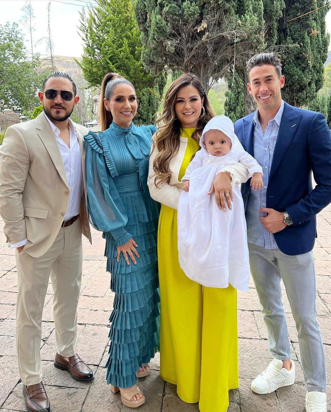 Mariana Echeverría es comadre de Jimena Longoria.